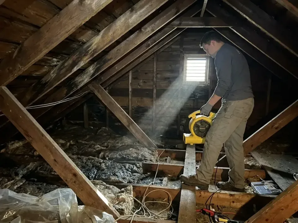 attic-water-damage-drying-proc-007 — frequently asked questions, Emergency Water Extraction & 24/7 Flood Response in Blackfo…